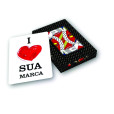Baralho Frente e Verso Personalizado 108 Cartas - PVC 0,5mm Premium