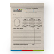 Bloco de Orçamento 15x21cm Reciclato 90g