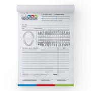 Bloco de Orçamento 15x21cm Sulfite 90g
