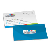 Cartão de Visita Fosco 8,7x4,7 cm