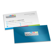 Cartão de Visita com Verniz Total Frente 8,7x4,7 cm