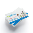 Cartão dentistas cliente amigo
